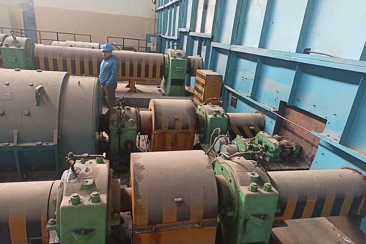 HOT ROLLING MILL LINE - ALUMINIUM APPLICATION - SLAB 300-350 MM, WIDTH: 740-1540 MM