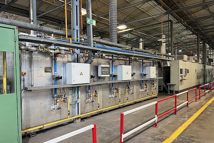 BRAZING FURNACE - ALUMINIUM RADIATORS AND HEAT EXCHANGERS