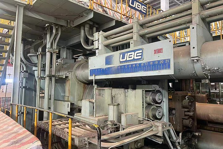 EXTRUSION PRESS - 8000 MT - BILLET DIA. 450 -560 mm, Length: 500 – 1600 mm - 17''-22''