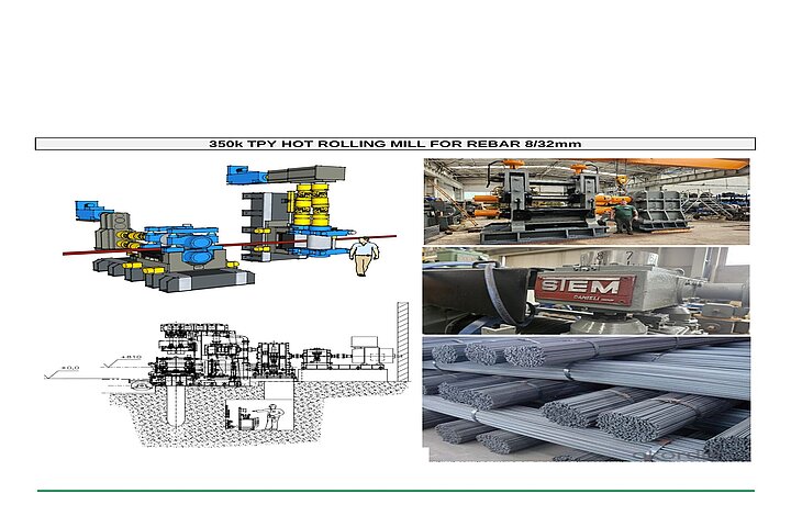 BAR MILL PLANT - DANIELI POMINI - 350,000 TPY