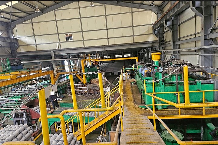 EXTRUSION PRESS LINE - 1650 MT - 6" / 152 MM