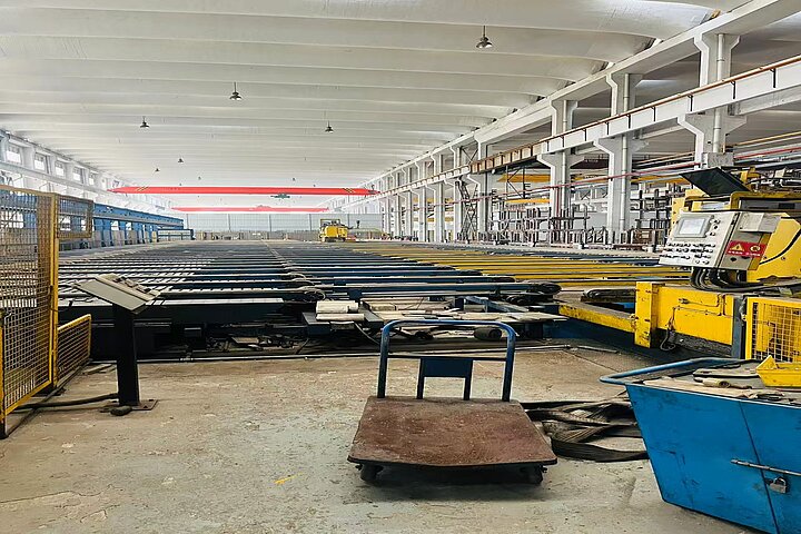 EXTRUSION PRESS LINE - 6600 MT - 14" &amp; 18" BILLET DIA