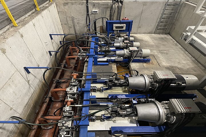 EXTRUSION PRESS LINE - 800 MT - 5” - DIRECT, BACK-LOADING