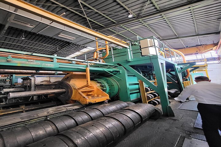 EXTRUSION PRESS LINE - 2200 MT - 8&#039;&#039;