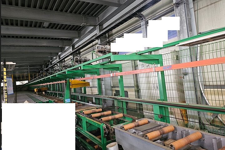 EXTRUSION PRESS LINE - 1650 MT - 6" / 152 MM