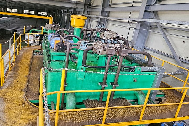 EXTRUSION PRESS LINE - 1650 MT - 6" / 152 MM