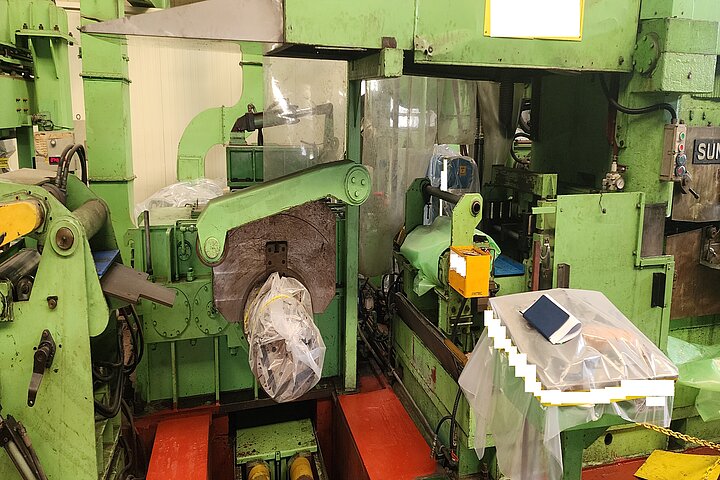 SENDZIMIR COLD ROLLING MILL WITH ROLL GRINDER - 20-HI - 460 MM - 3.2-0.05 MM - COPPER APPLICATION