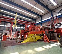 EXTRUSION PRESS LINE - 16000 MT - 620 MM - 720 MM BILLET DIA