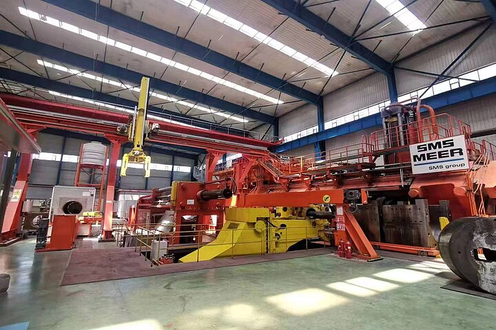 EXTRUSION PRESS LINE - 16000 MT - 620 MM - 720 MM BILLET DIA