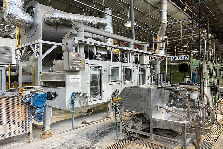 BRAZING FURNACE - ALUMINIUM RADIATORS AND HEAT EXCHANGERS