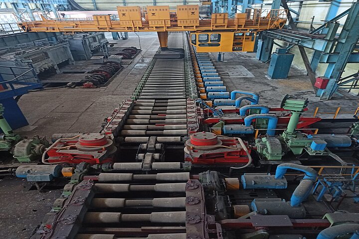 HOT ROLLING MILL LINE - ALUMINIUM APPLICATION - SLAB 300-350 MM, WIDTH: 740-1540 MM