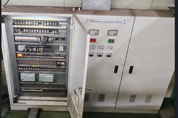 EXTRUSION PRESS LINE - 1650 MT - 6" / 152 MM