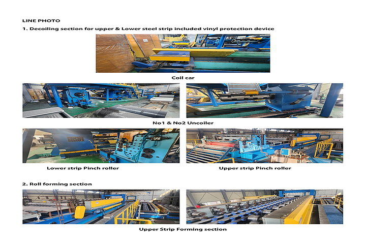 SANDWICH PANEL LINE (PUR/PIR)