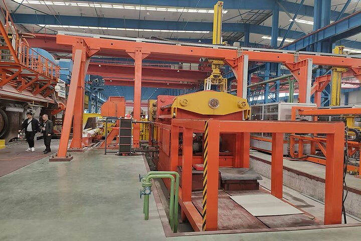 EXTRUSION PRESS LINE - 16000 MT - 620 MM - 720 MM BILLET DIA