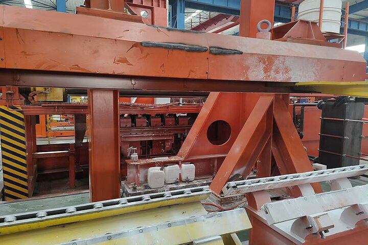 EXTRUSION PRESS LINE - 16000 MT - 620 MM - 720 MM BILLET DIA