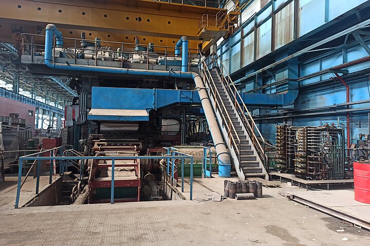 REVERSING 4-HI COLD ROLLING MILL - ALUMINIUM - 680-1560 MM STRIP WIDTH - 6-12 MM THICKNESS