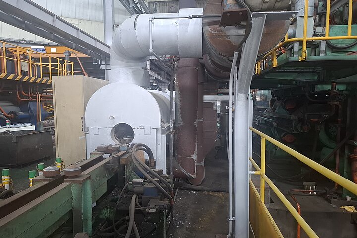 EXTRUSION PRESS LINE - 1800 UST - 7" - UBE JAPAN