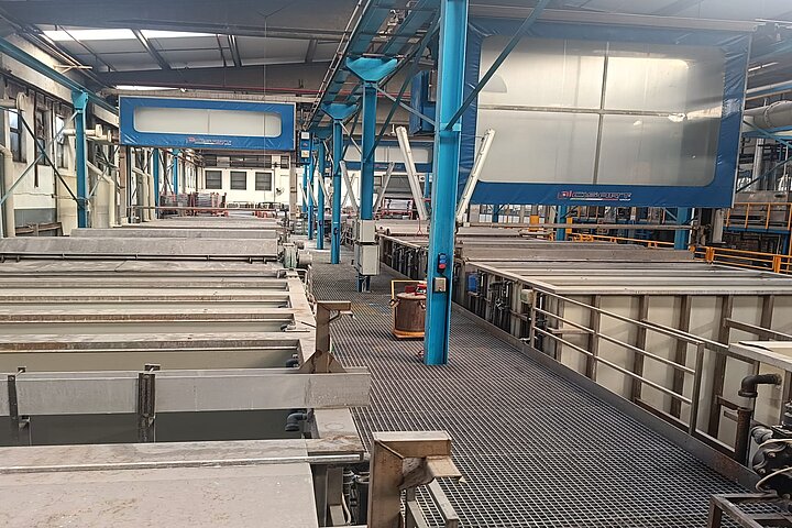 ANODISING LINE - ALUMINIUM PROFILES - 3,000 MM LENGTH