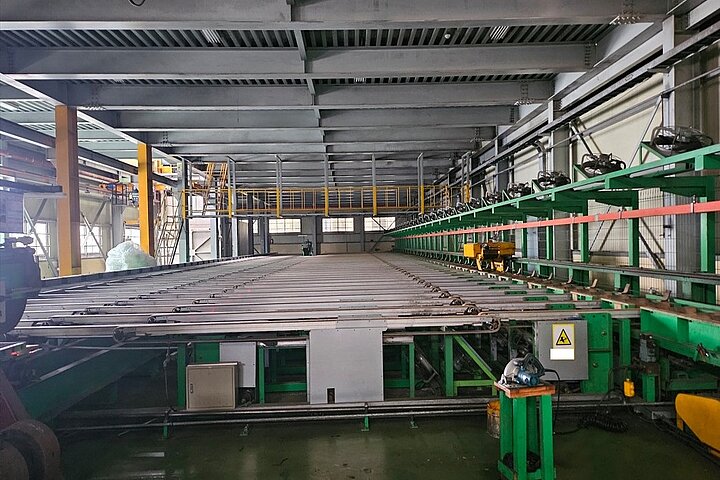 EXTRUSION PRESS LINE - 1650 MT - 6" / 152 MM