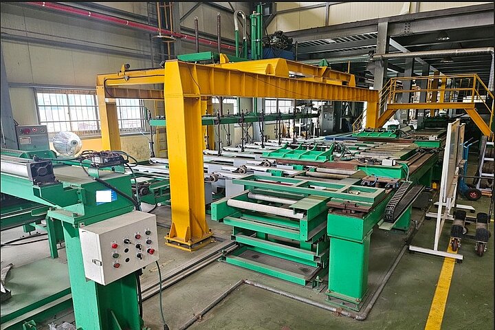 EXTRUSION PRESS LINE - 1650 MT - 6" / 152 MM