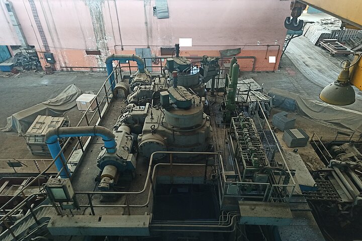 REVERSING 4-HI COLD ROLLING MILL - ALUMINIUM - 680-1560 MM STRIP WIDTH - 6-12 MM THICKNESS