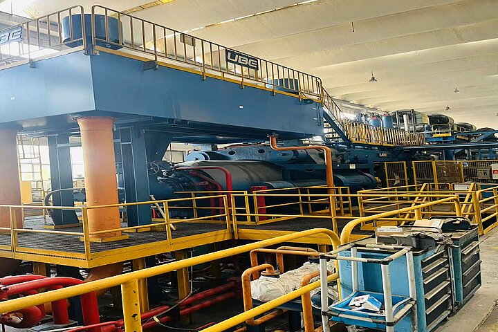 EXTRUSION PRESS LINE - 6600 MT - 14" &amp; 18" BILLET DIA