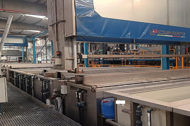 ANODISING LINE - ALUMINIUM PROFILES - 3,000 MM LENGTH