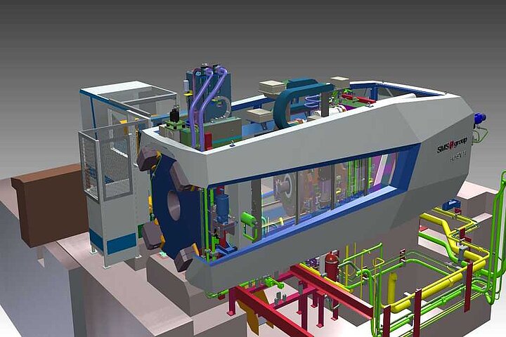 EXTRUSION PRESS - 1450 MT - 6''