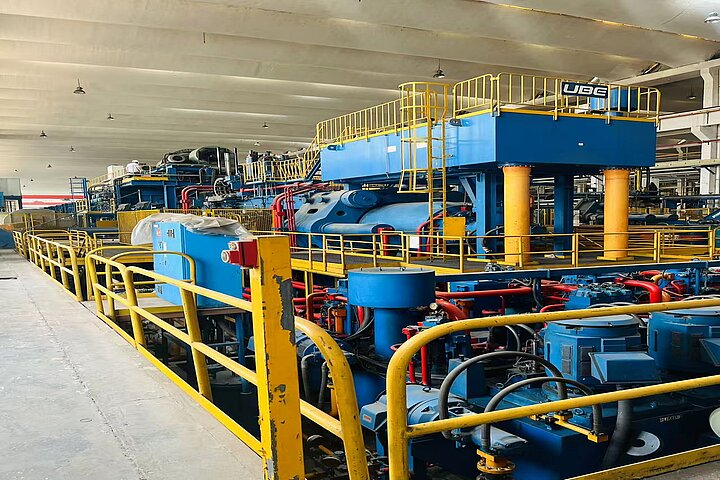 EXTRUSION PRESS LINE - 6600 MT - 14" &amp; 18" BILLET DIA