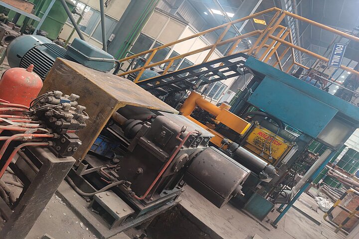 COPPER COLD FOIL ROLLING MILL - WATERBURRY FARREL - 4 HI