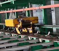 EXTRUSION PRESS LINE - 1650 MT - 6" / 152 MM