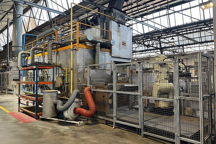 BRAZING FURNACE - ALUMINIUM RADIATORS AND HEAT EXCHANGERS